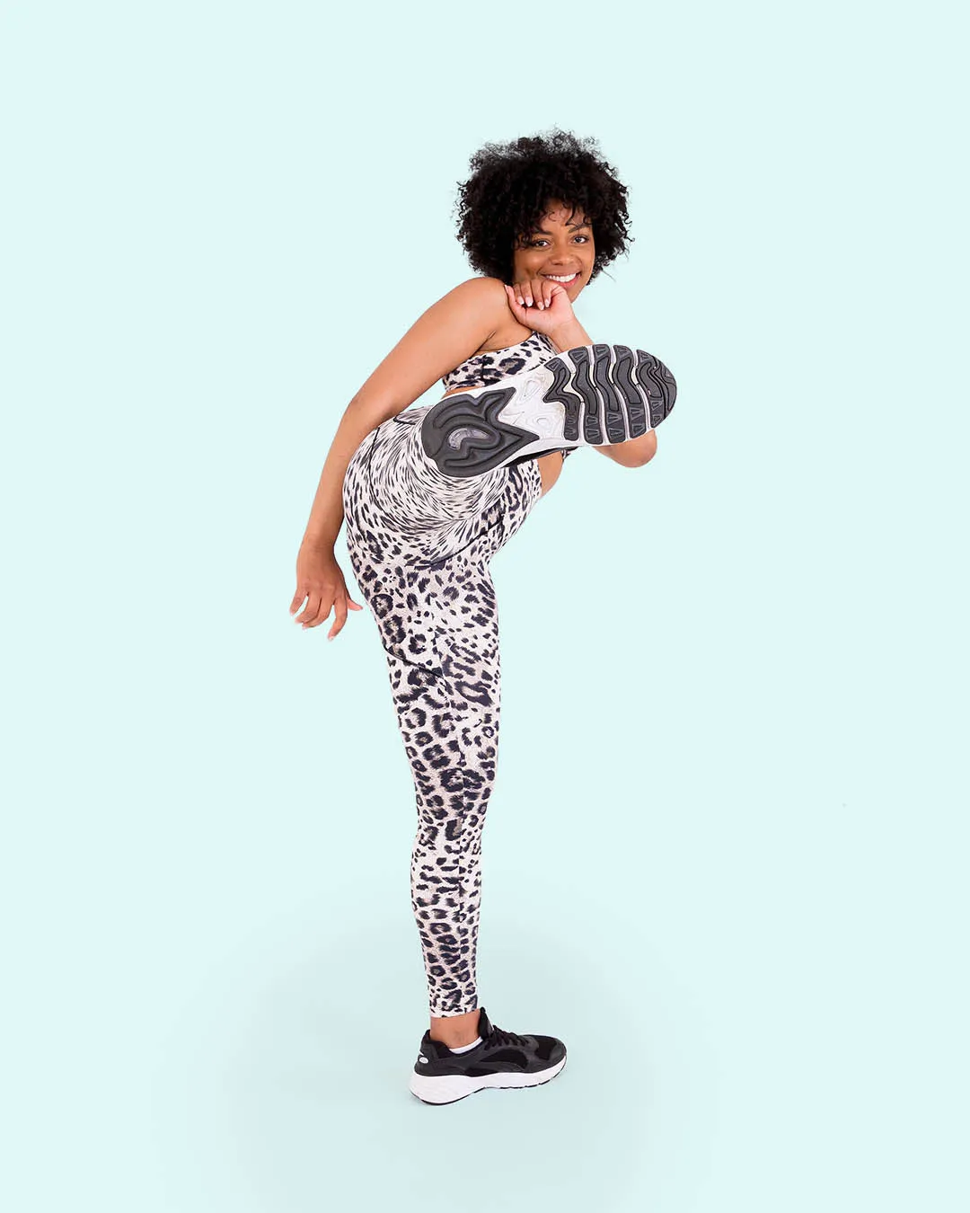 HERO Super Hold Leggings Leopard Print