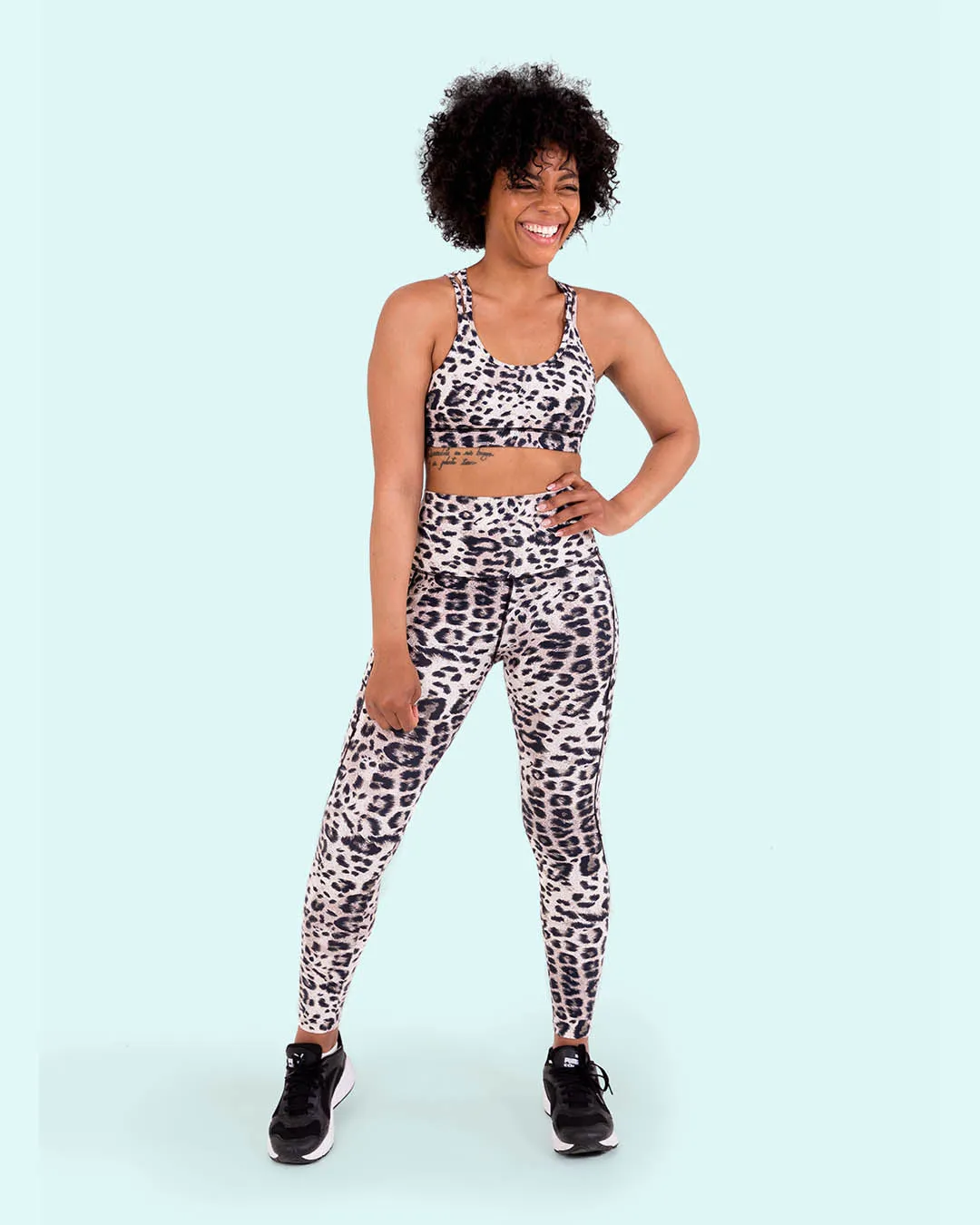 HERO Super Hold Leggings Leopard Print