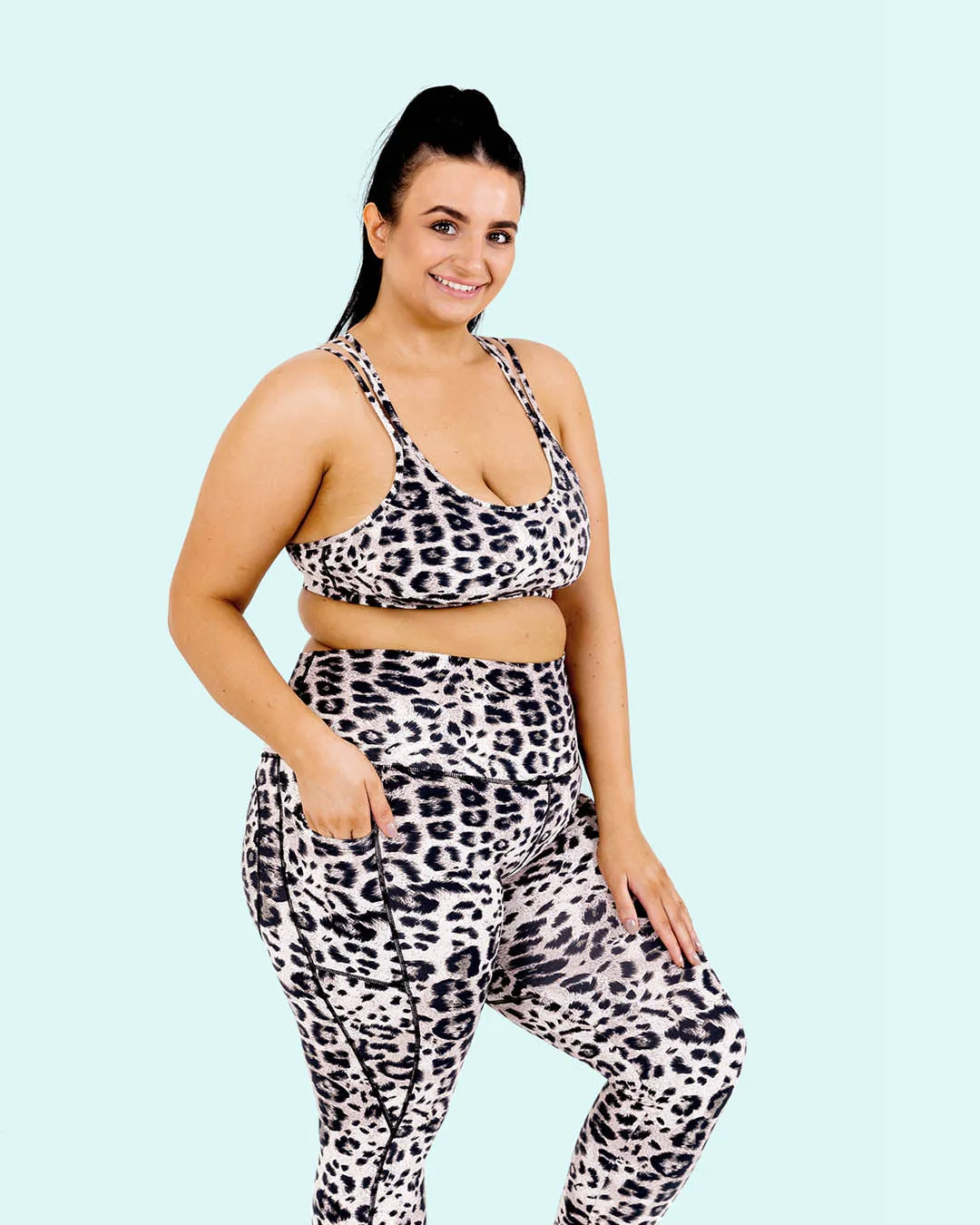 HERO Super Hold Leggings Leopard Print