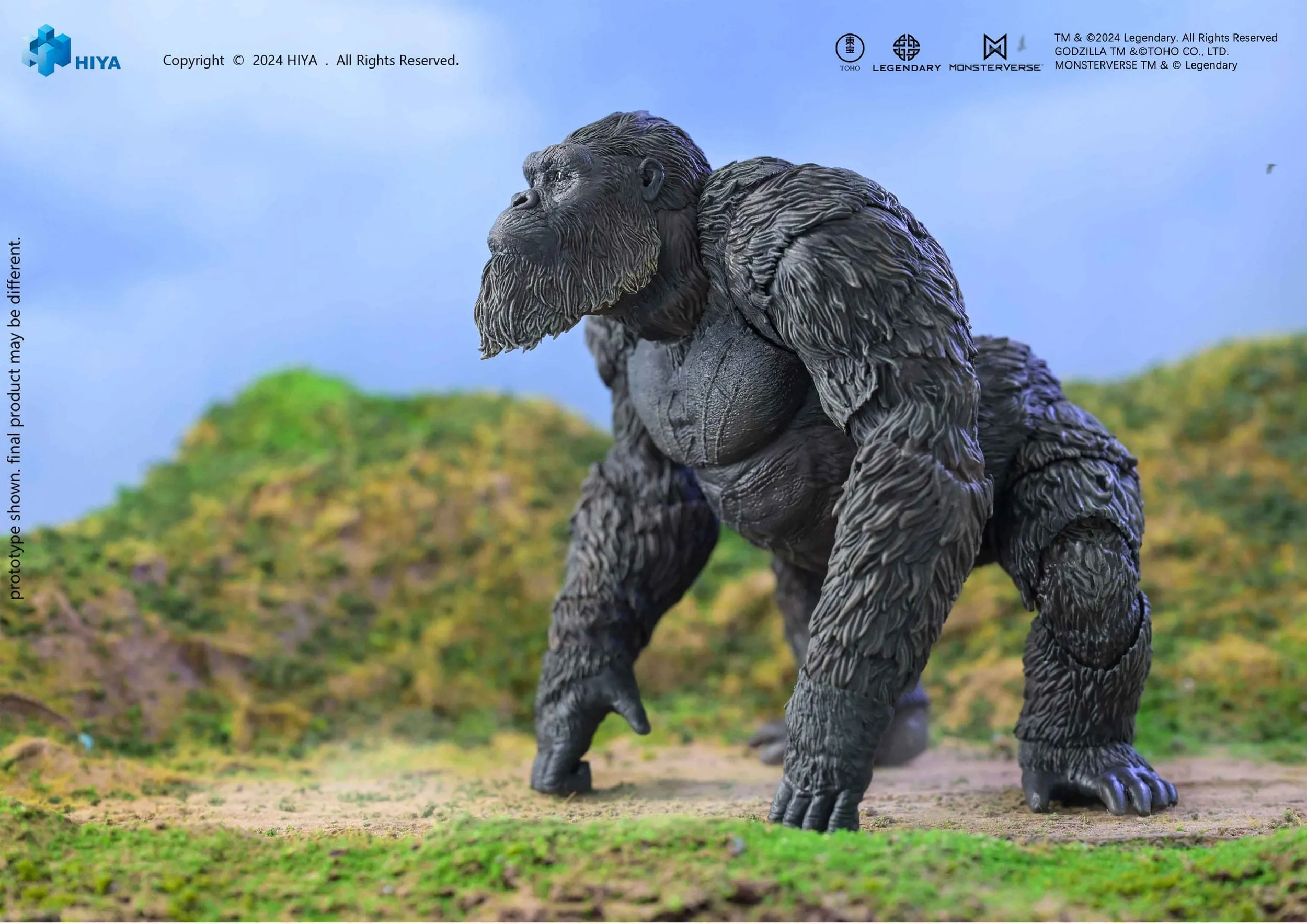 Hiya Toys Godzilla x Kong: The New Empire Exquisite Basic Kong Action Figure