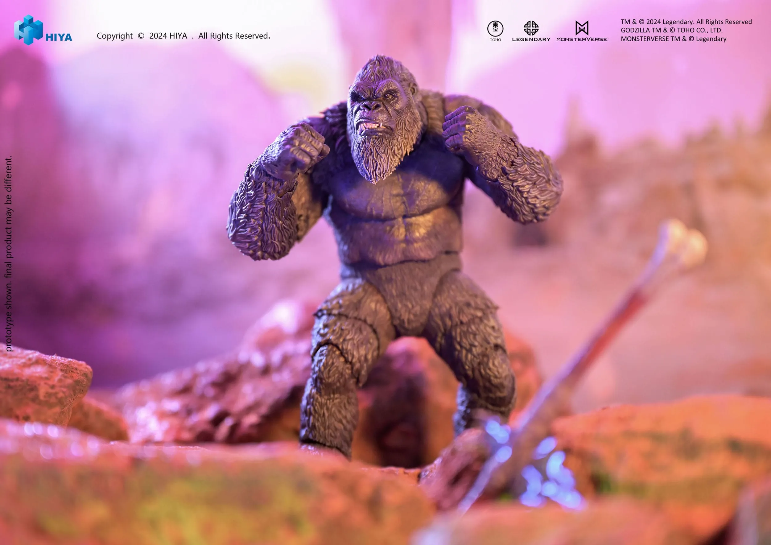 Hiya Toys Godzilla x Kong: The New Empire Exquisite Basic Kong Action Figure