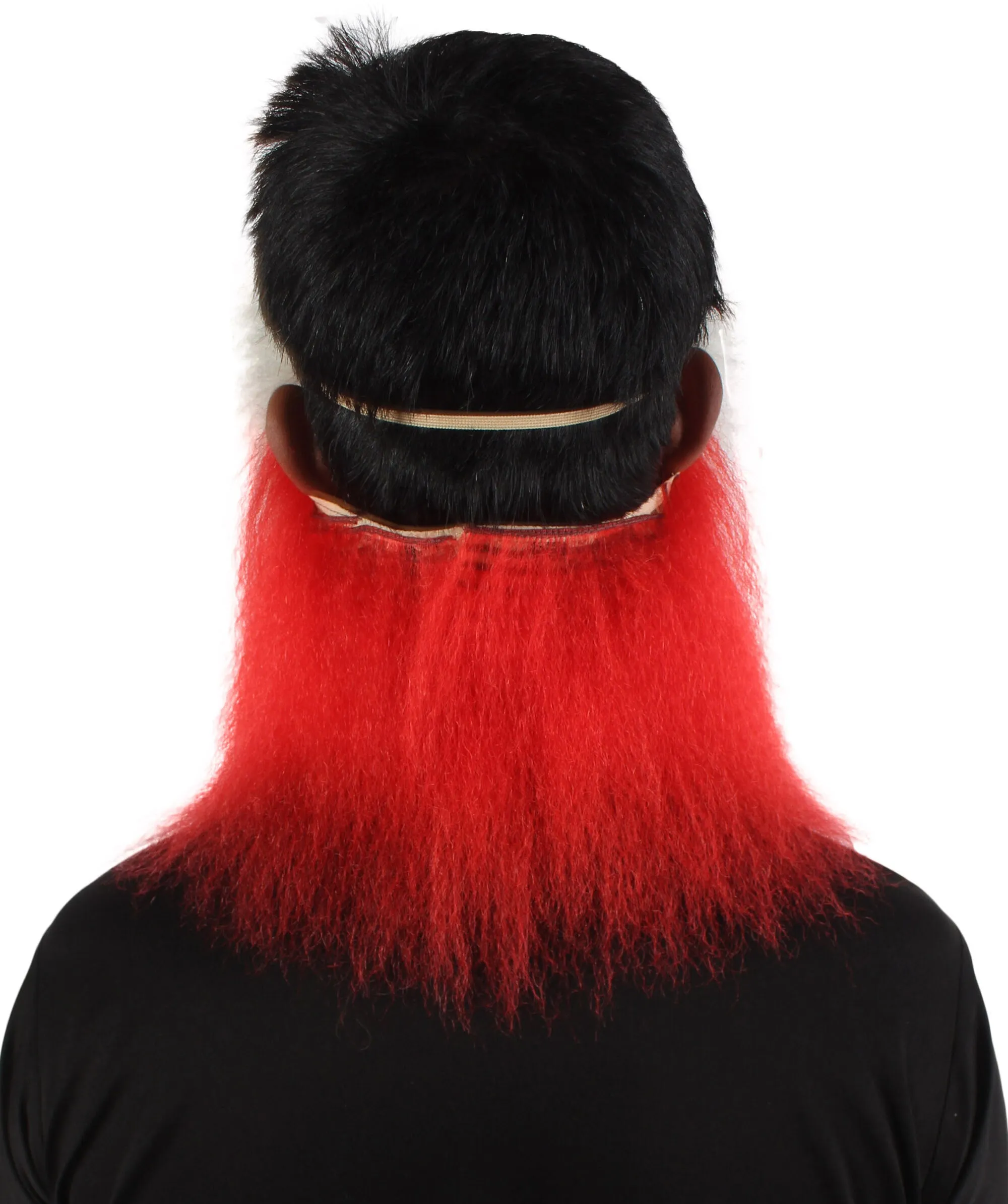 HPO Adult Unisex Furry Colorful Tucan Fur Mask| Best for Halloween and Cosplay| Flame-retardant Synthetic Fiber