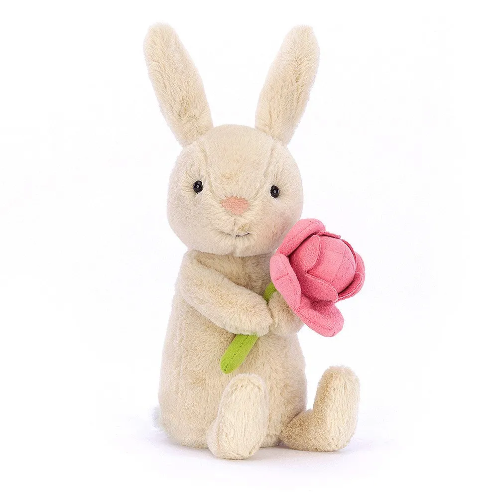 Jellycat Bunny with Carrot with Egg with Peony