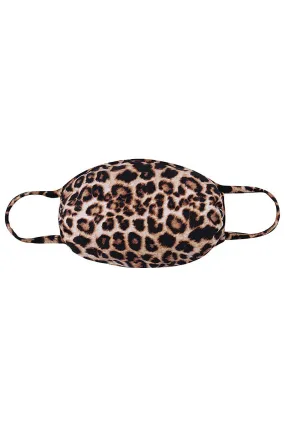 Kids leopard face mask