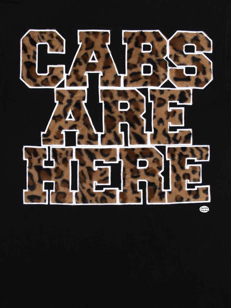 Leopard Cabs Are Here Black Tee