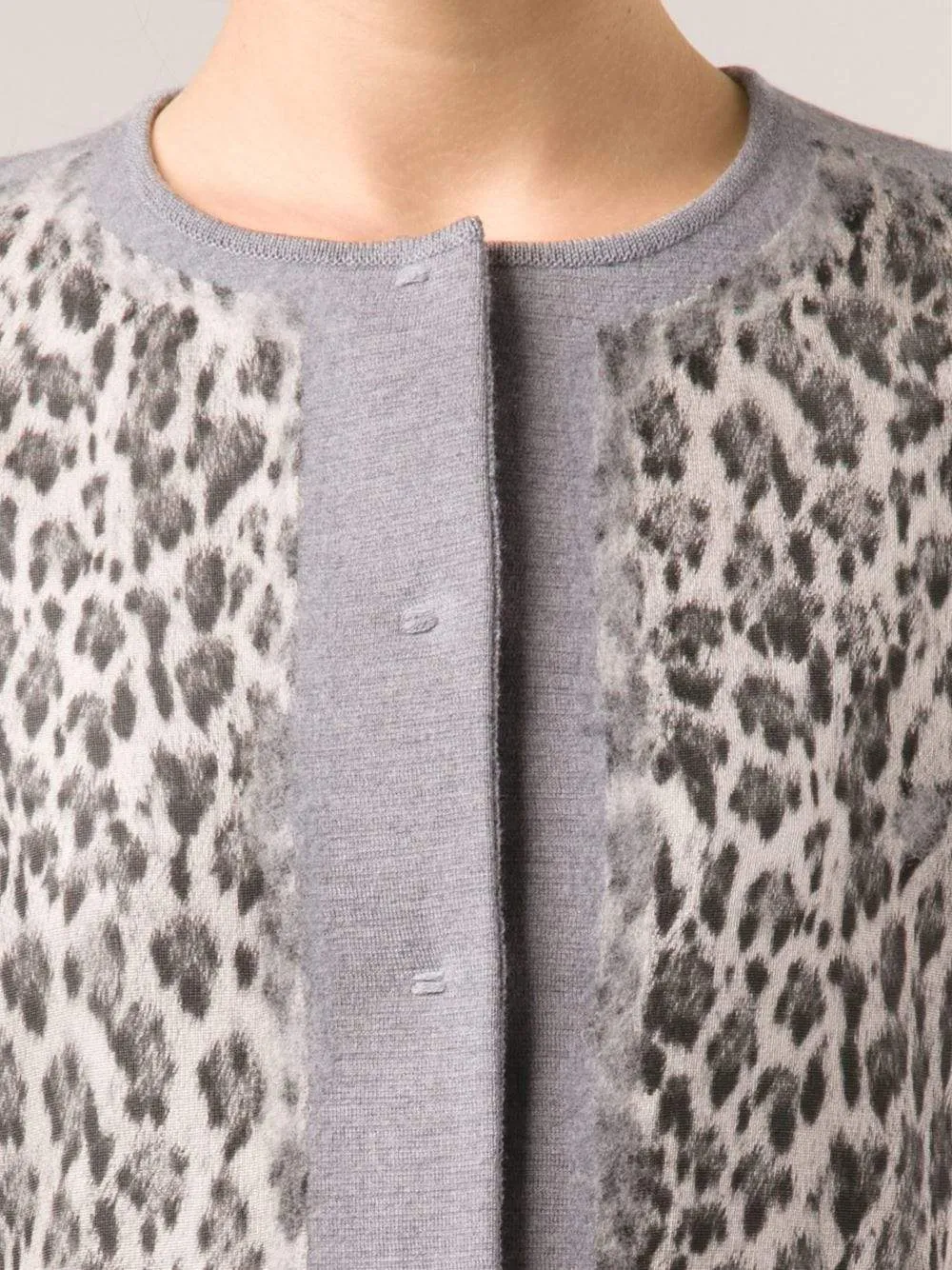 Leopard Print Cardigan