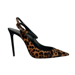 Leopard Printed High Heels - 9