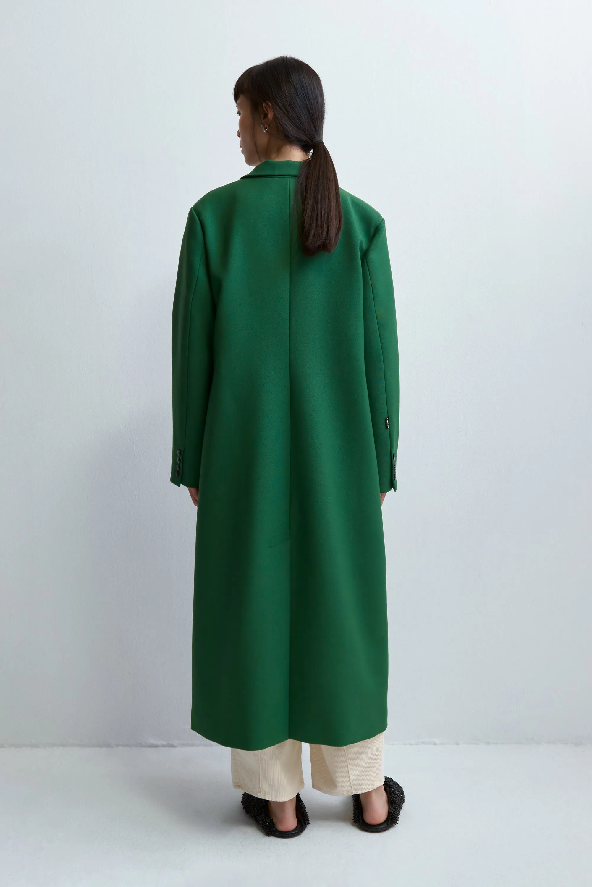 Light Wool Coat Pino