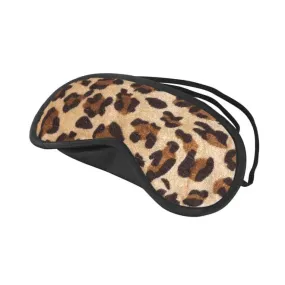 Lux Fetish Peek-A-Boo Love Mask Leopard Print