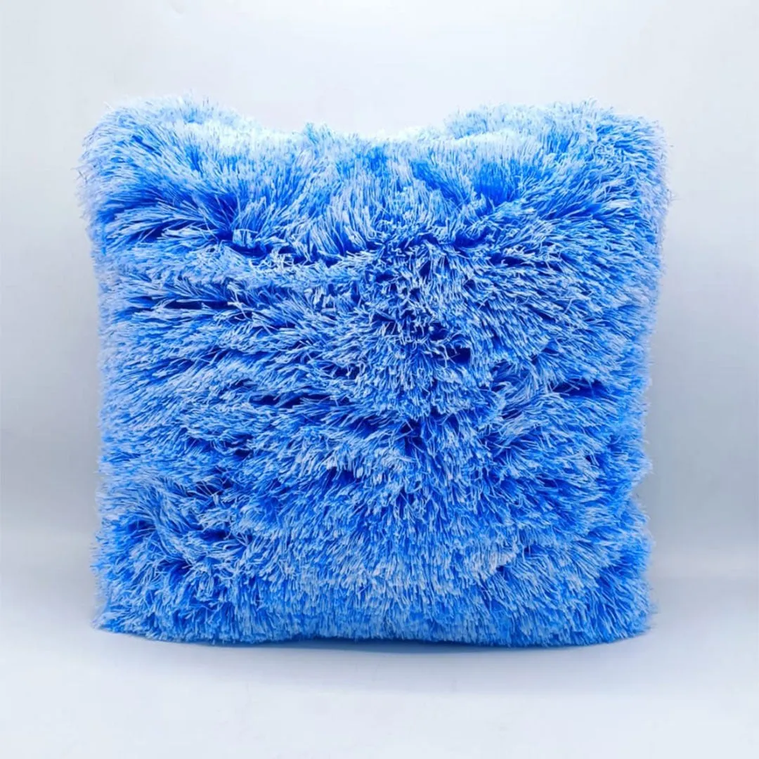 Luxury Long Fur Plush Cushion 16 x 16 inches 1040354