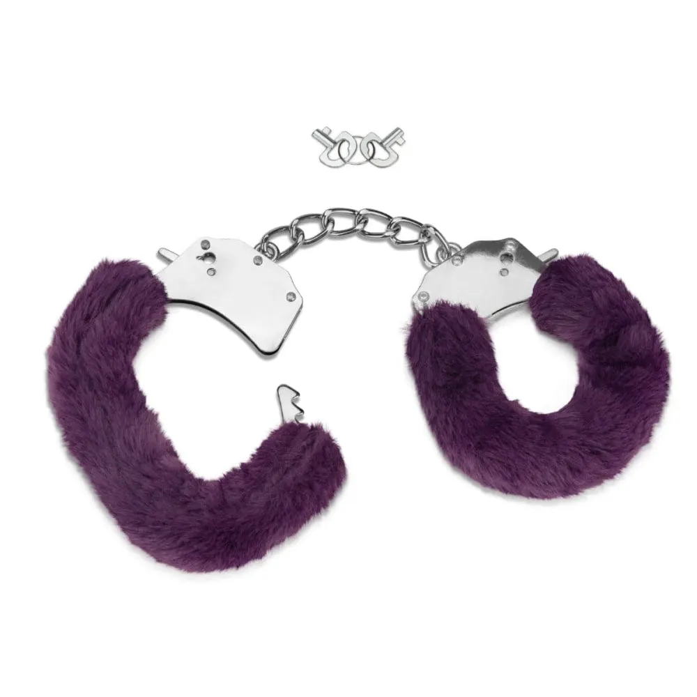 Me You Us Furry Handcuffs Purple