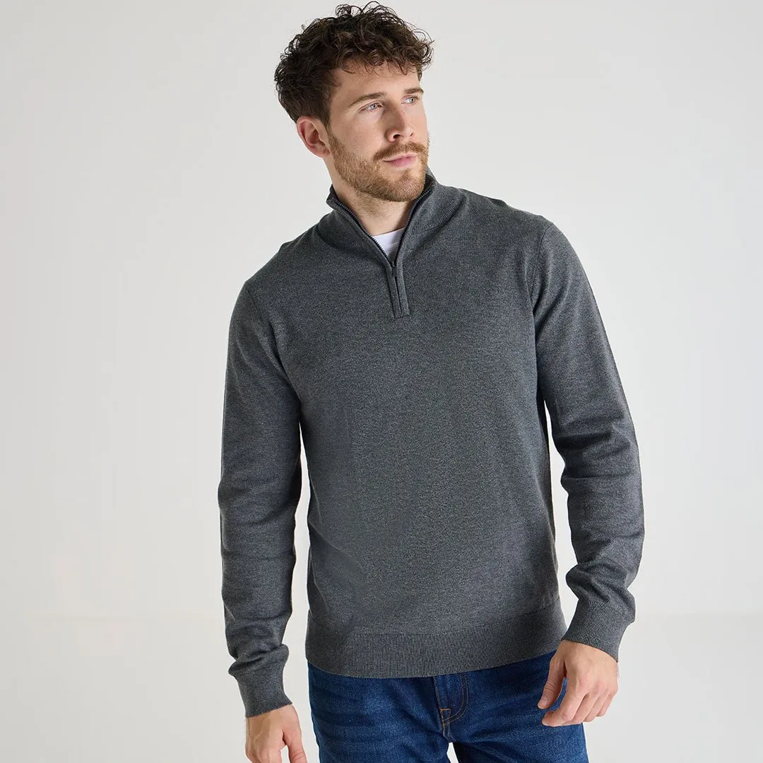 Mens 1/4 Zip Jumper