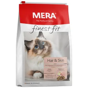 MERA finest fit Hair & Skin Dry food for cats with skin or coat problems 4kg