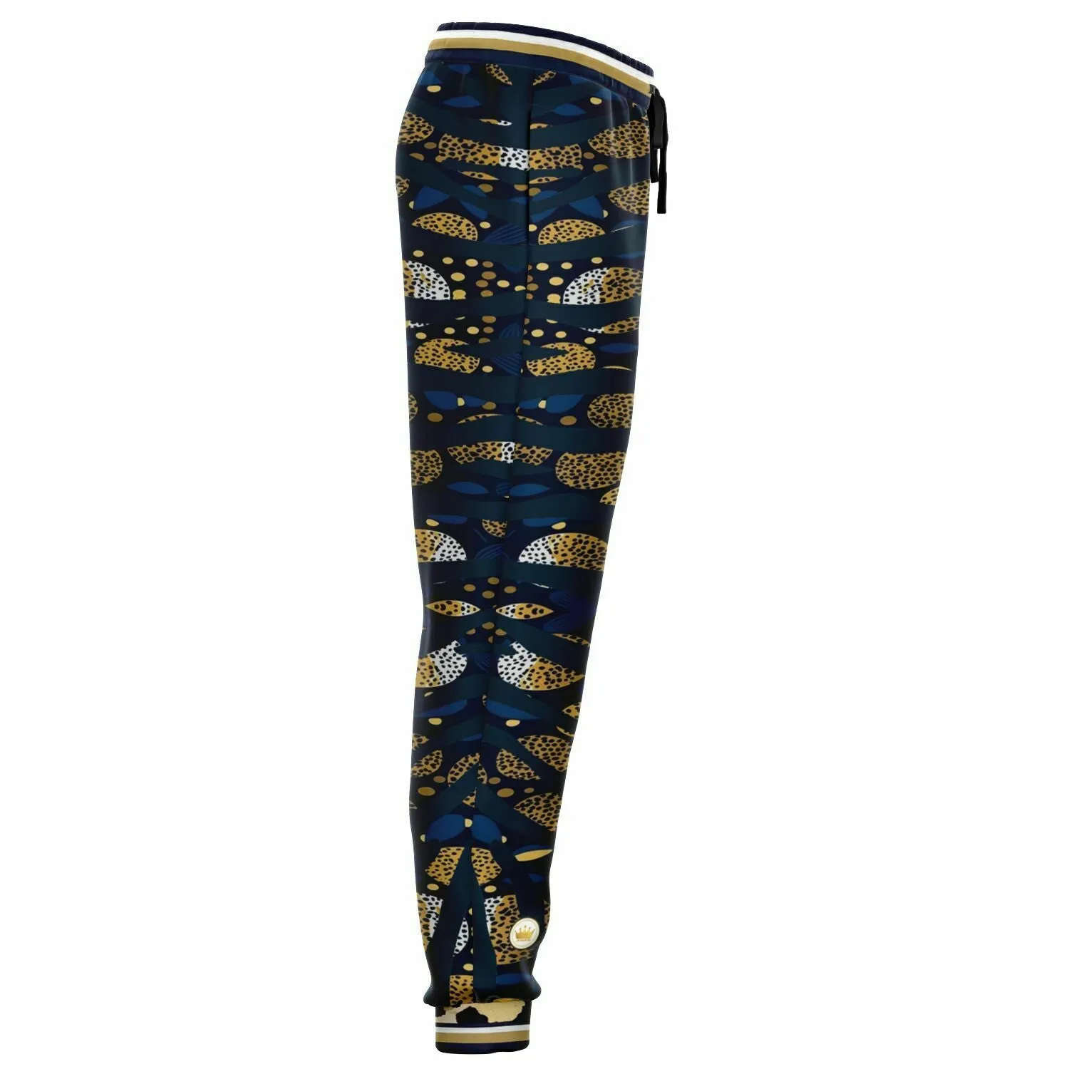 Midnight Galaxy Cheetah Spots Eco-Poly Unisex Joggers