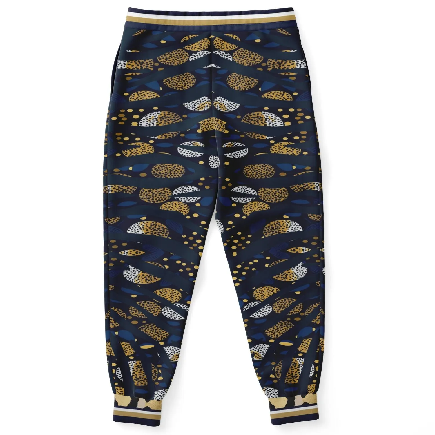 Midnight Galaxy Cheetah Spots Eco-Poly Unisex Joggers