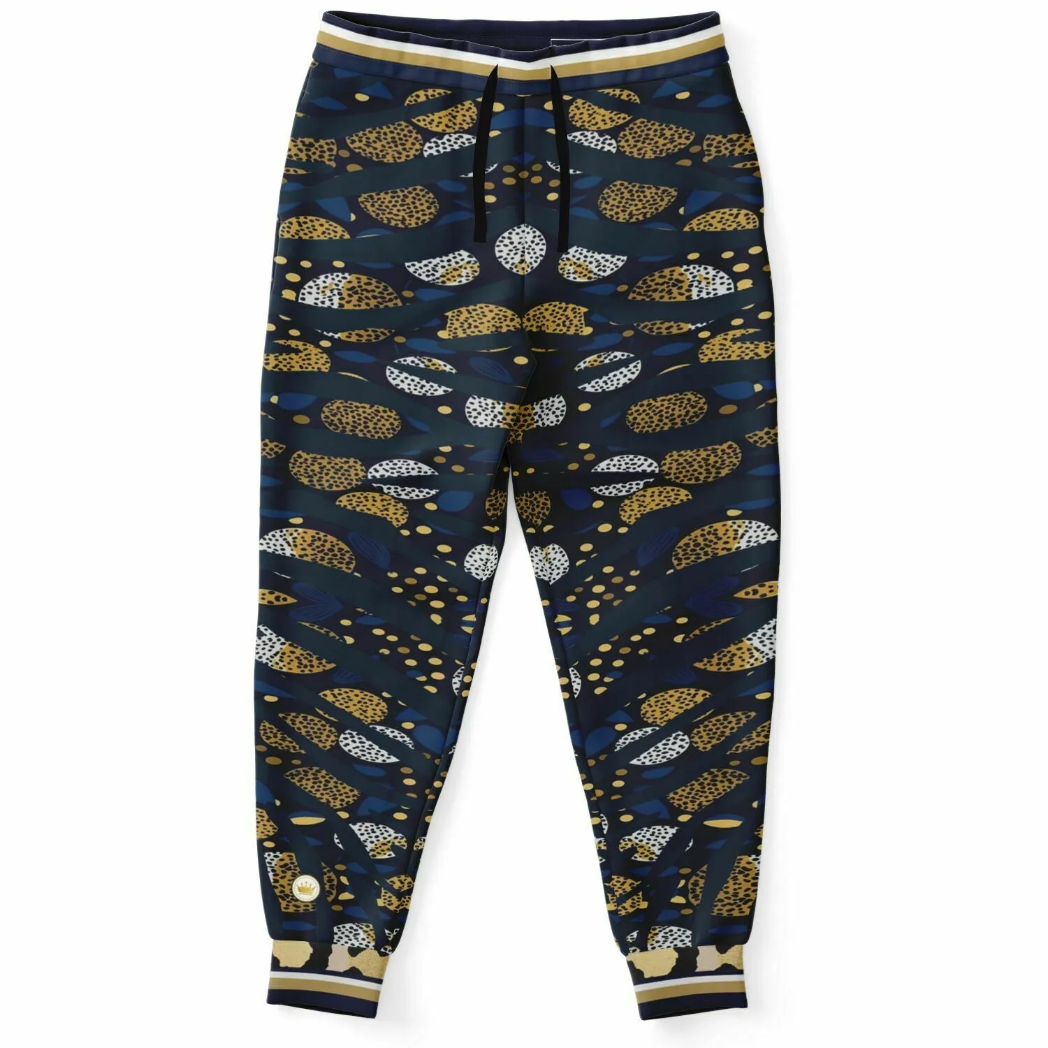 Midnight Galaxy Cheetah Spots Eco-Poly Unisex Joggers