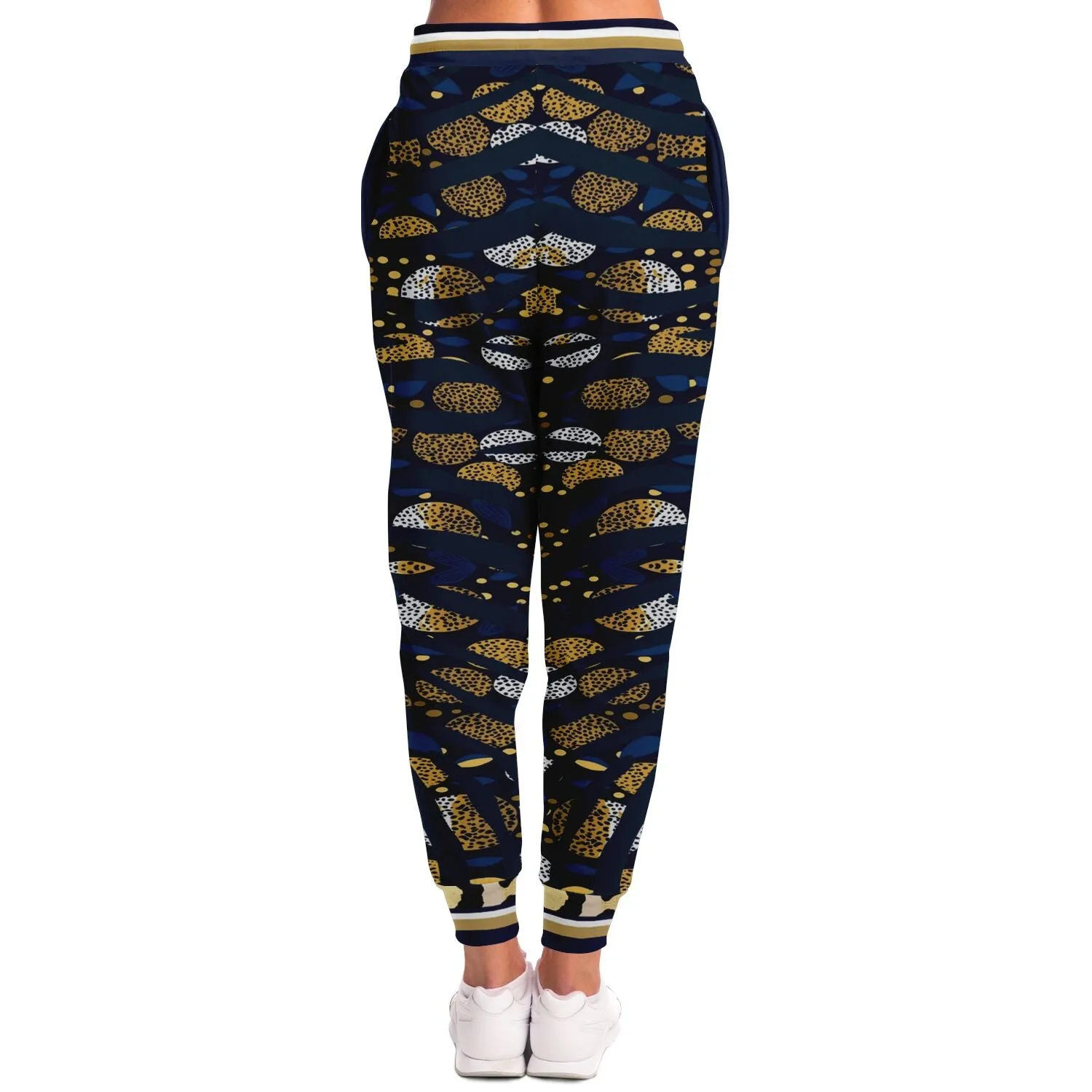 Midnight Galaxy Cheetah Spots Eco-Poly Unisex Joggers