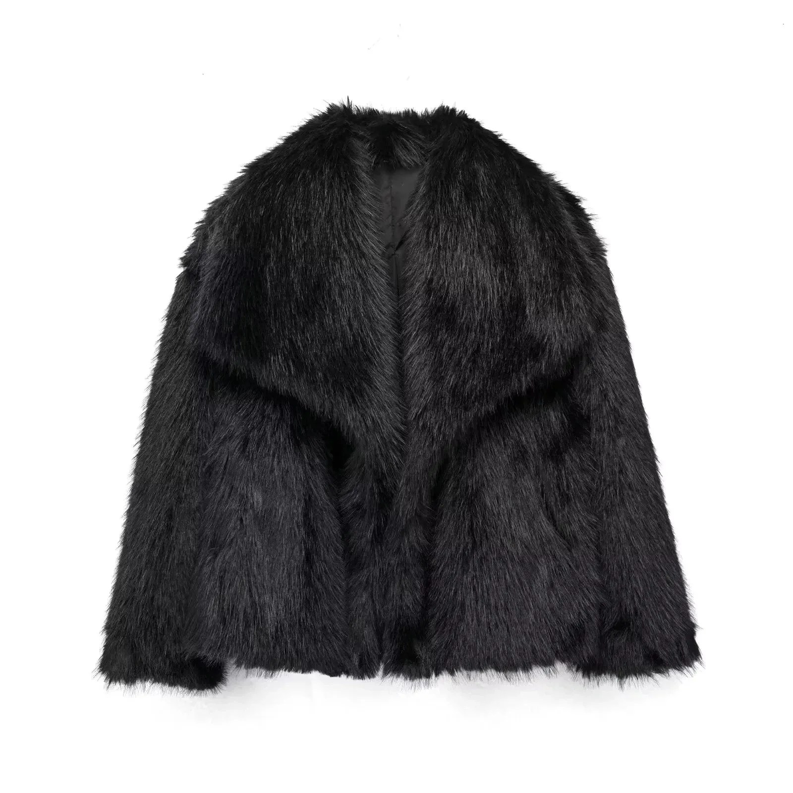 NAIDA | Oversized Faux Fur Coat