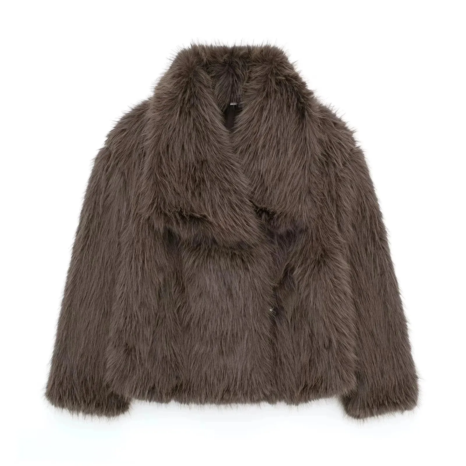 NAIDA | Oversized Faux Fur Coat