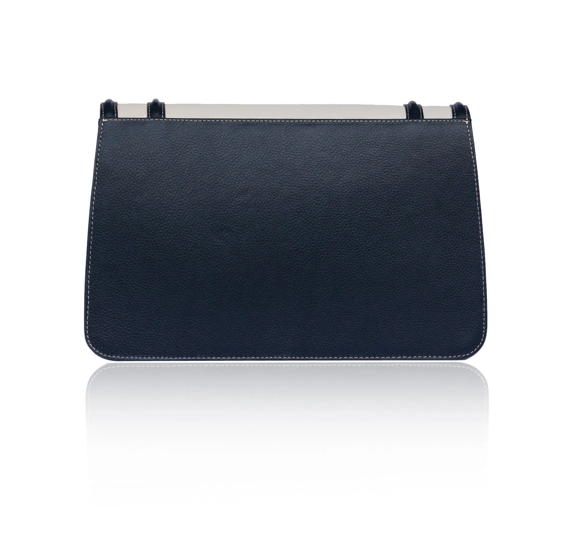 Navy Jeeda Clutch