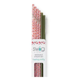 On The Prowl   Reusable Straw Set (Tall)