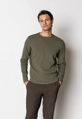 Oscar knitted jumper - Army Melange