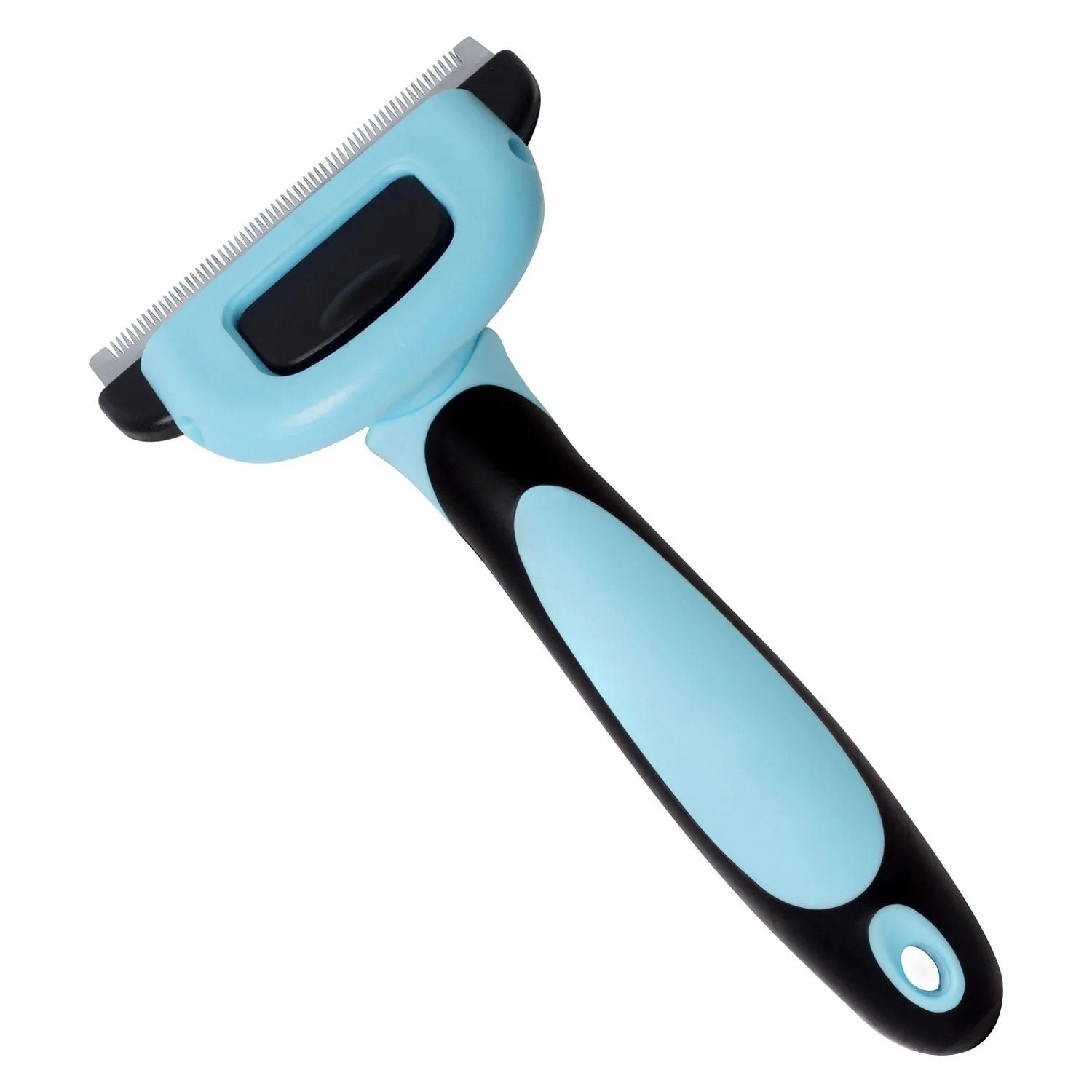 OxGord Blue Combo Pet Grooming Brush