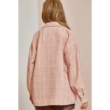 Pearl Button Tweed Jacket