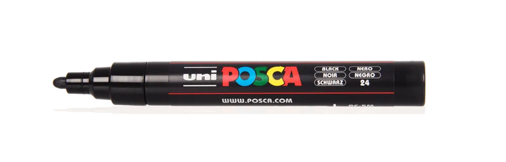 Posca 5M Medium Bullet Tip - 2.5mm