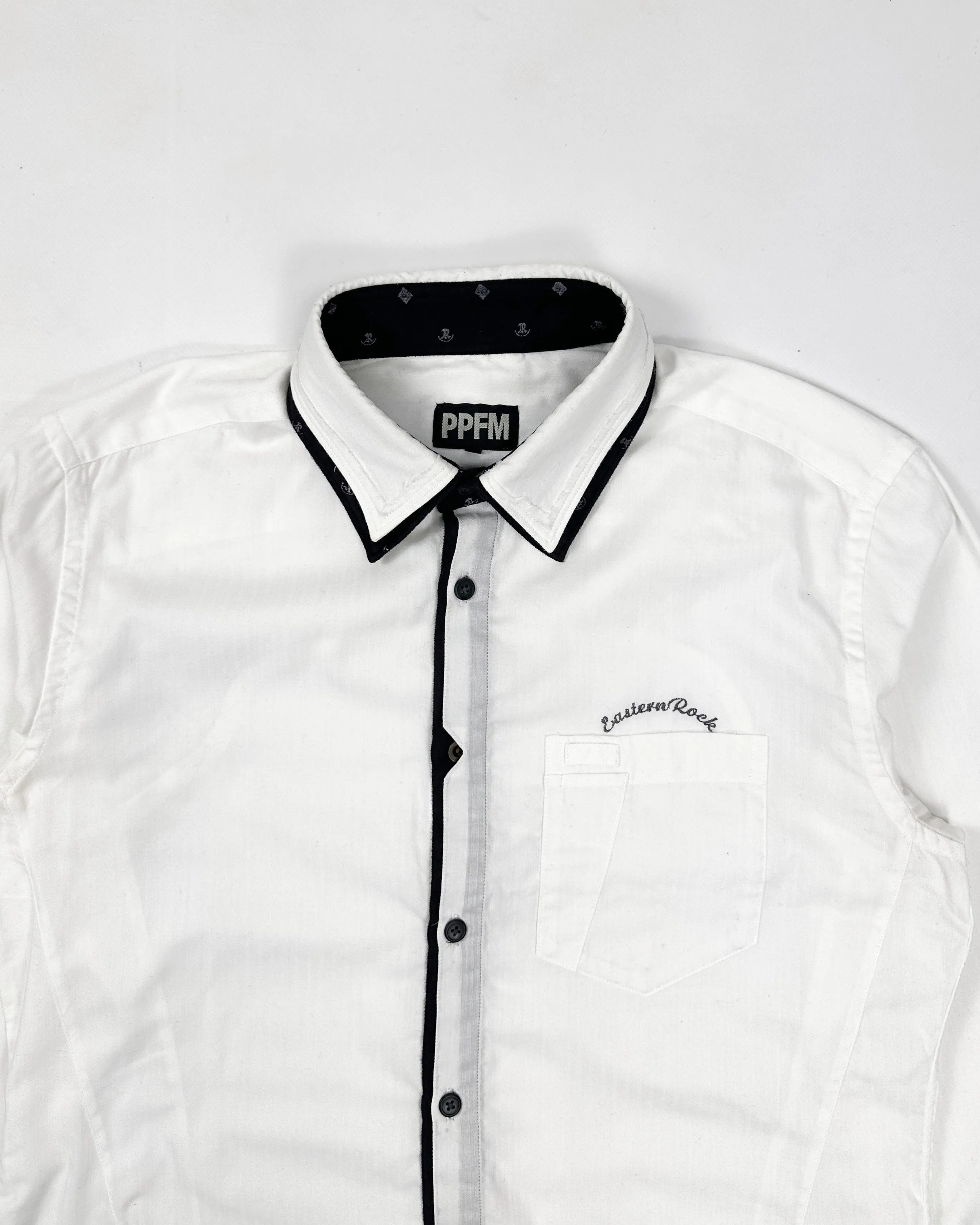 PPFM "Eastern Rock" 2-Layer White Shirt 2000's