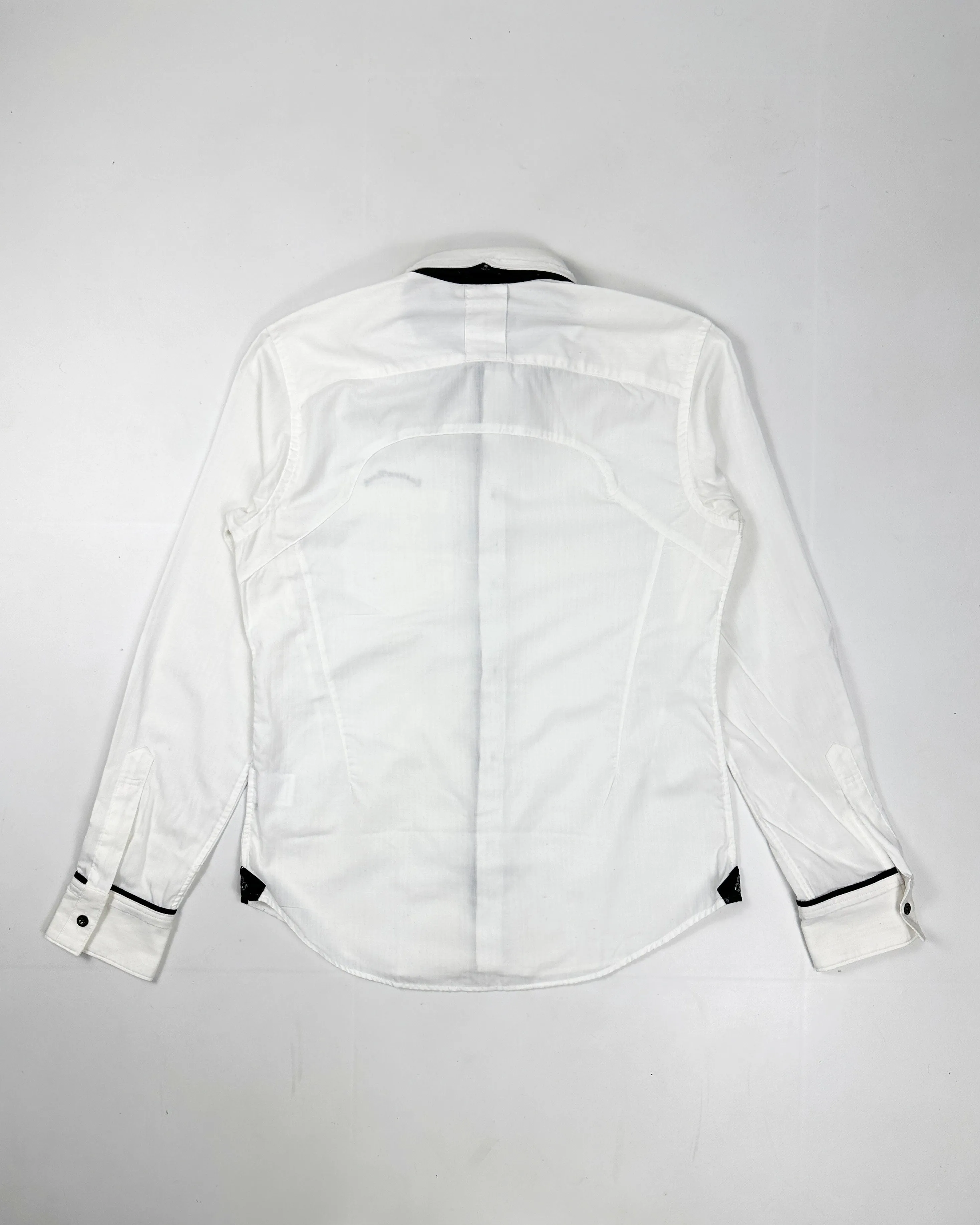 PPFM "Eastern Rock" 2-Layer White Shirt 2000's