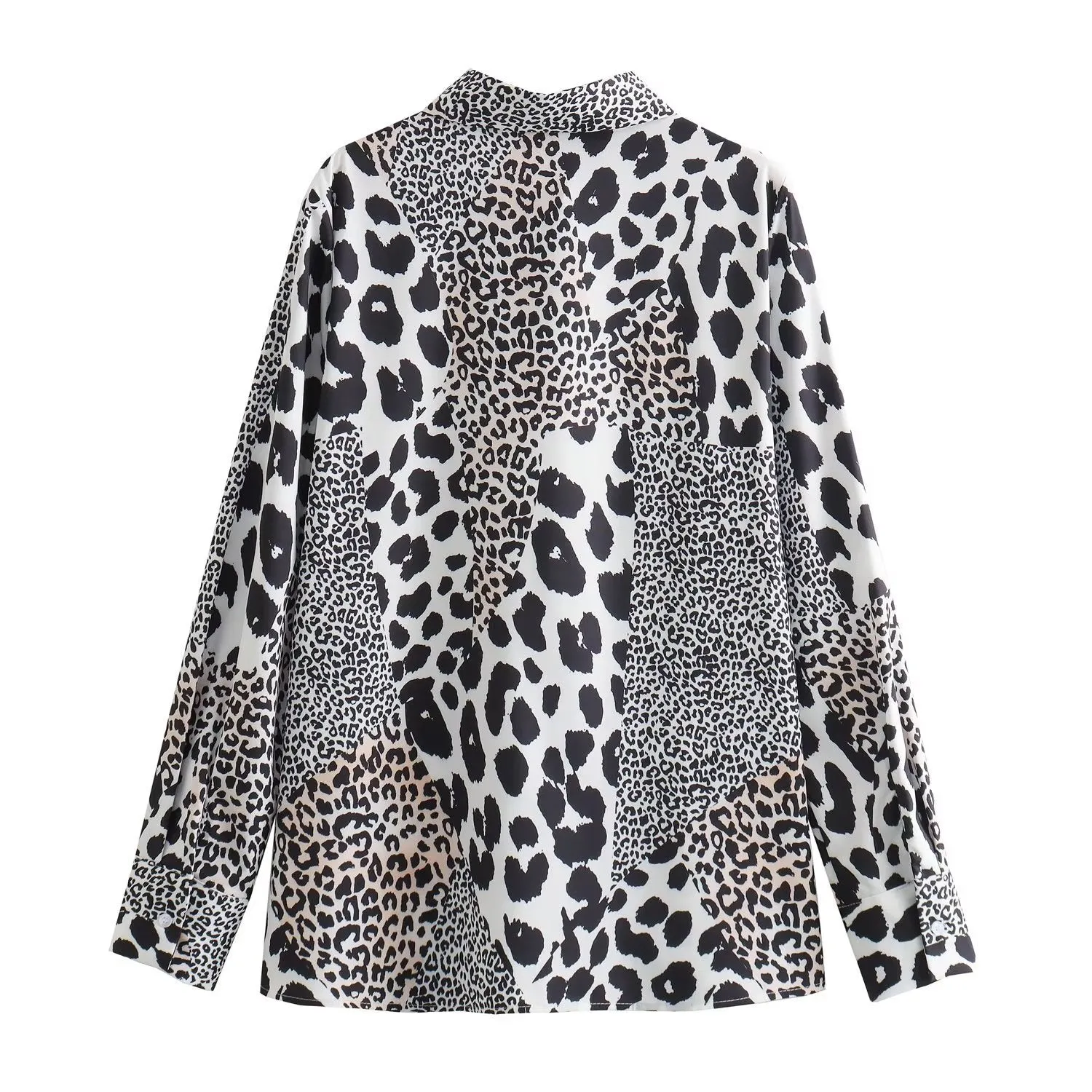 Pre Order:  Leopard Print Long Sleeve Shirt