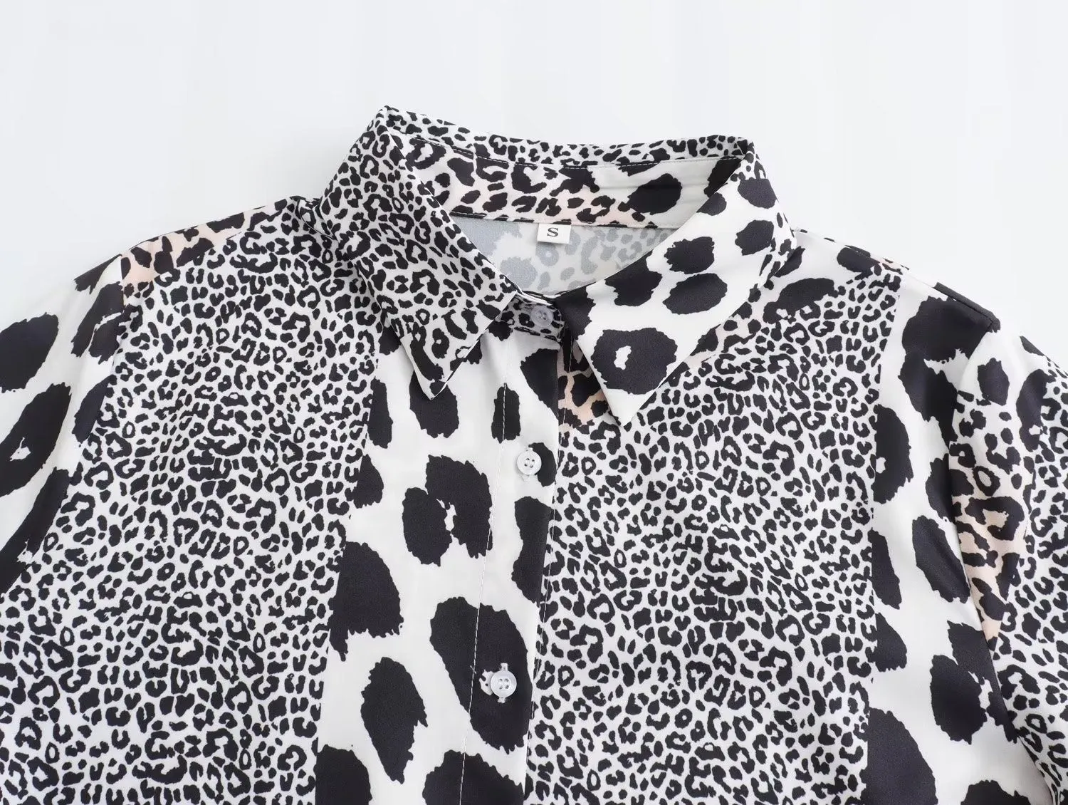 Pre Order:  Leopard Print Long Sleeve Shirt