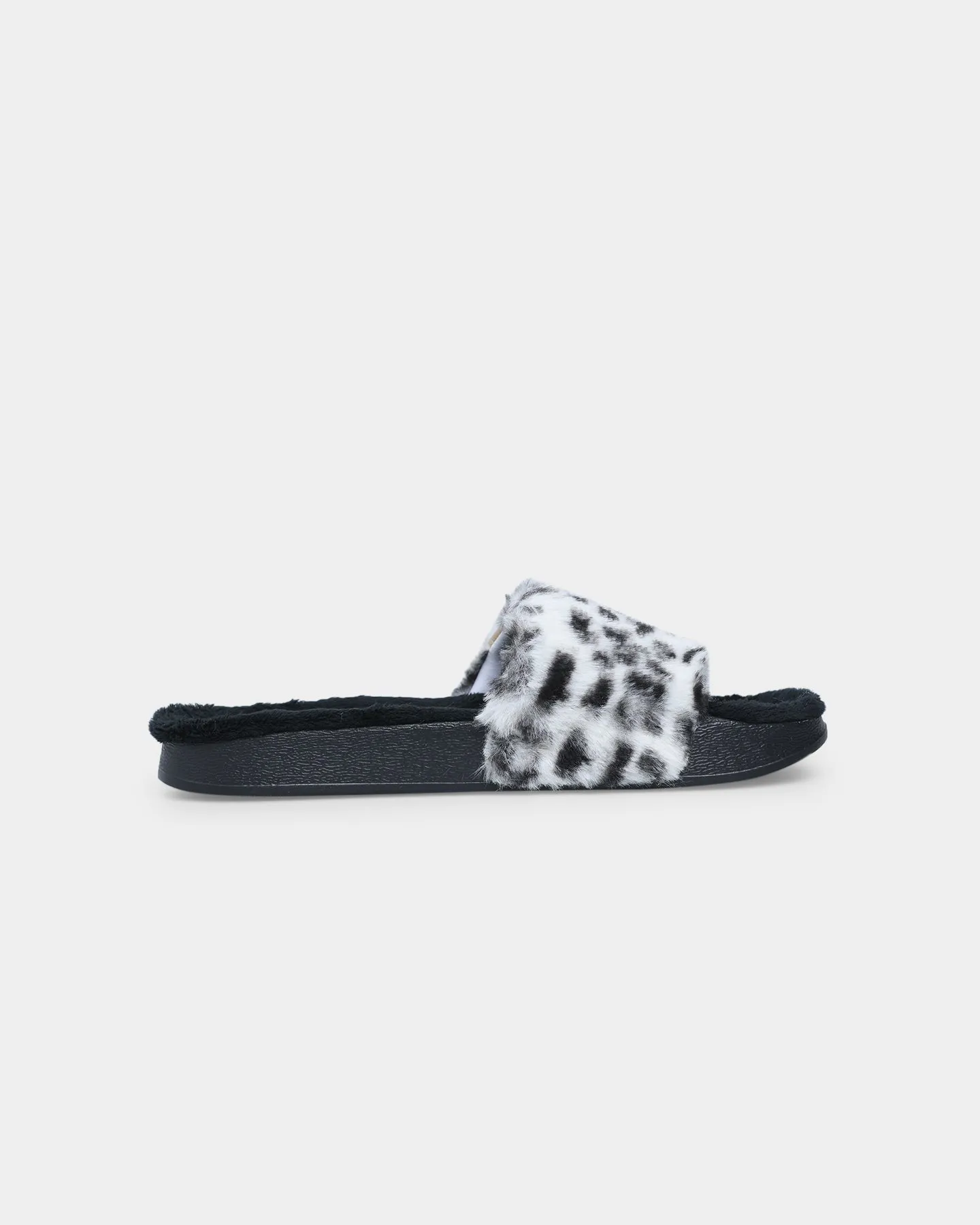 Puma Women's Leadcat Fluff Slides Puma Black