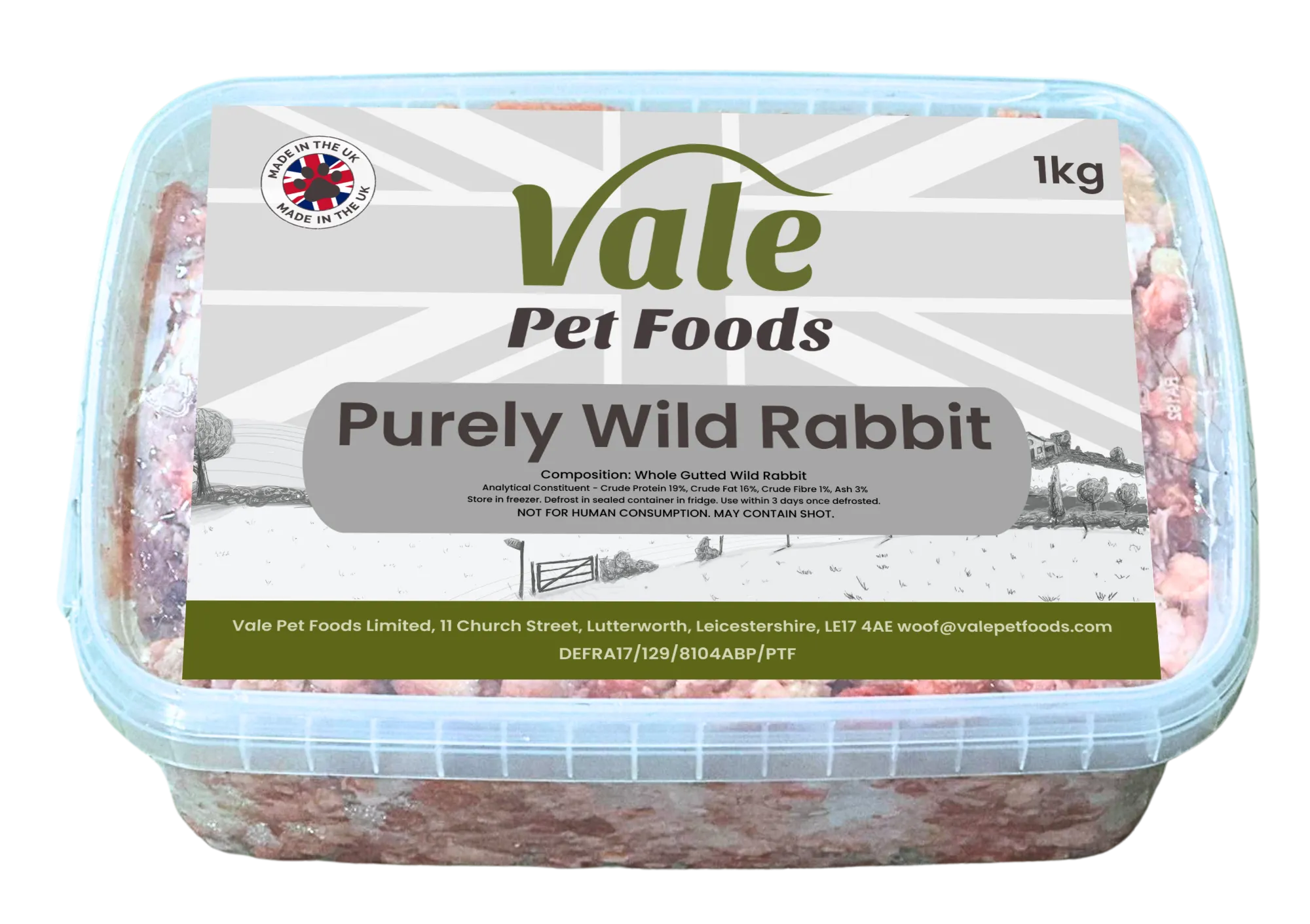 Purely Wild Rabbit 1kg