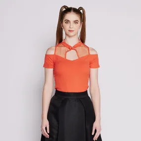 Qipao Knit Top