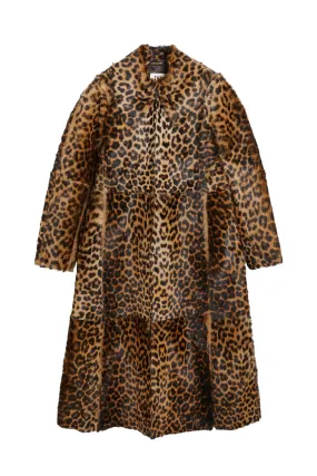 Rafaia Leopard Print Coat