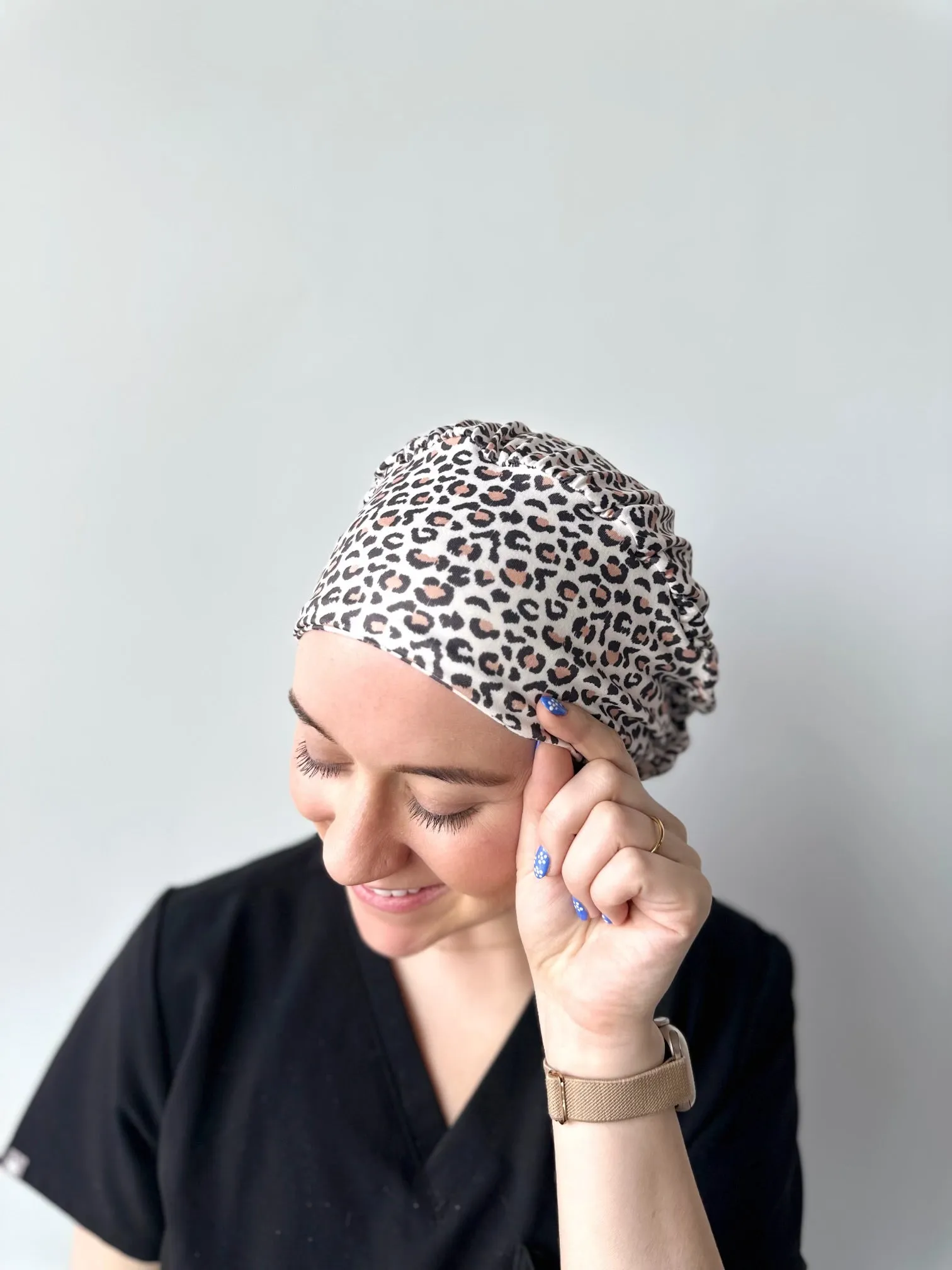 Scrub Hat - Everyday Leopard