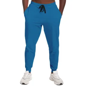 Shaded Cyan Joggers | Unisex | with PLUS sizes | C100M25Y0K30