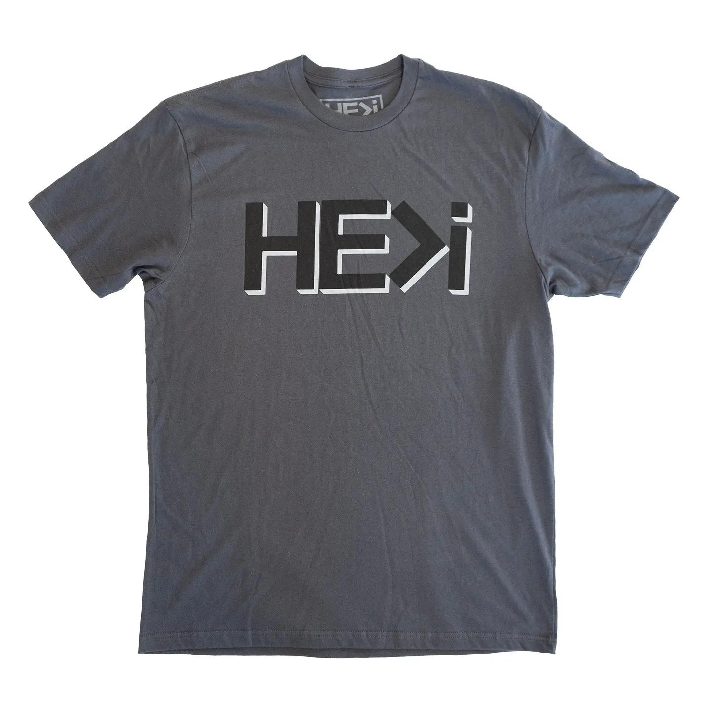 SHADOW TEE IN GRAPHITE BLACK