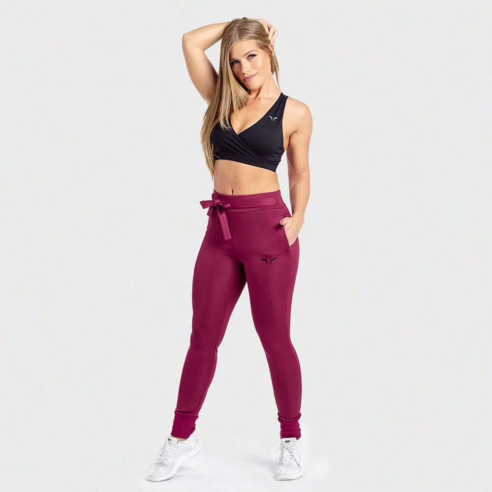 She-Wolf Do-Knot-Joggers - Plum