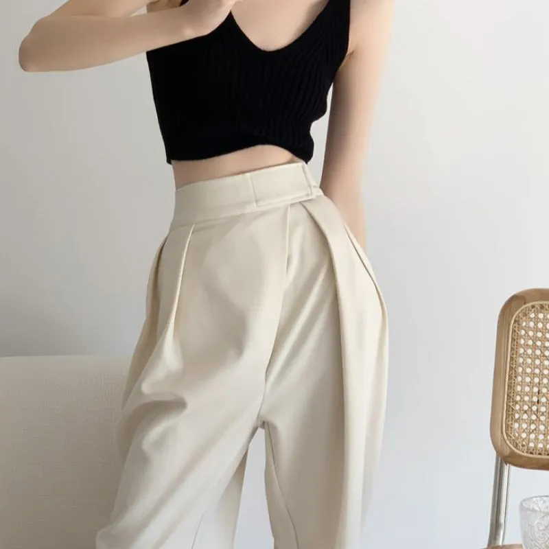 Sleeveless Knitted Crop Top