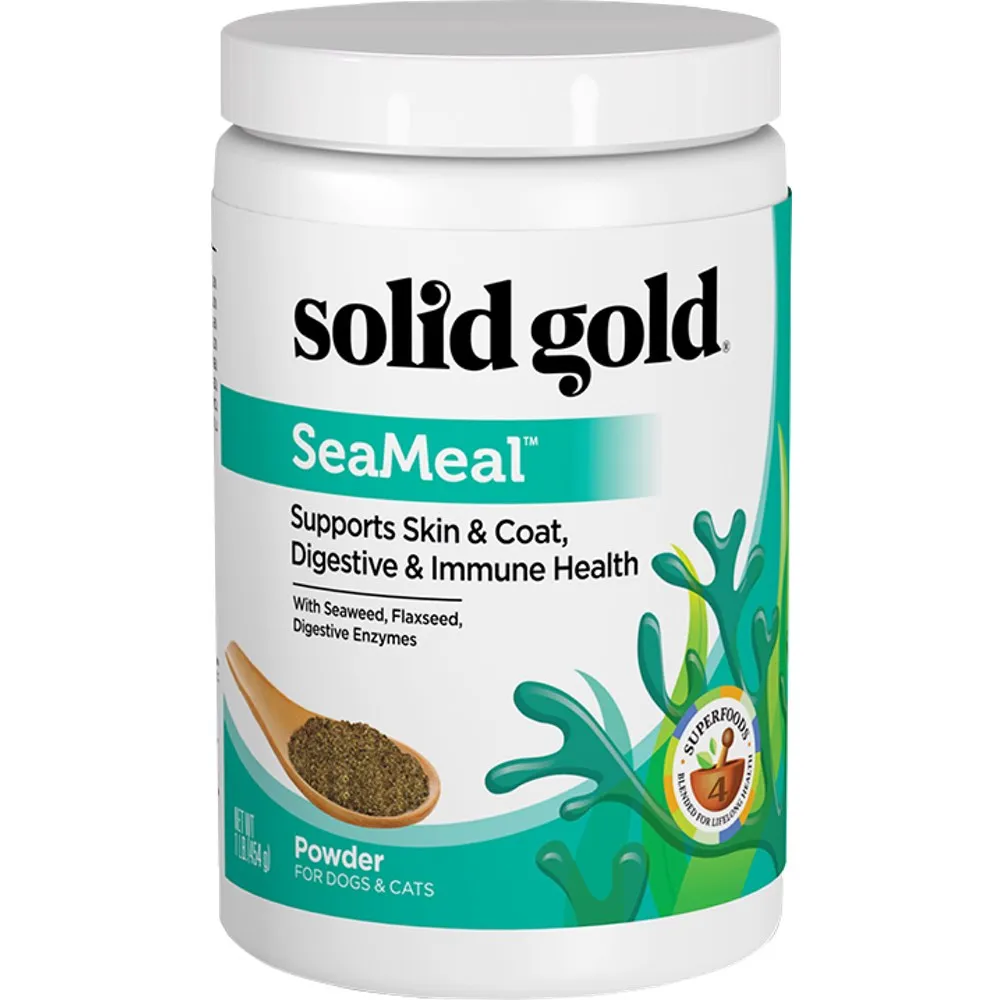 Solid Gold SeaMeal Grain-free Nutritional Supplement Powder for Dogs & Cats