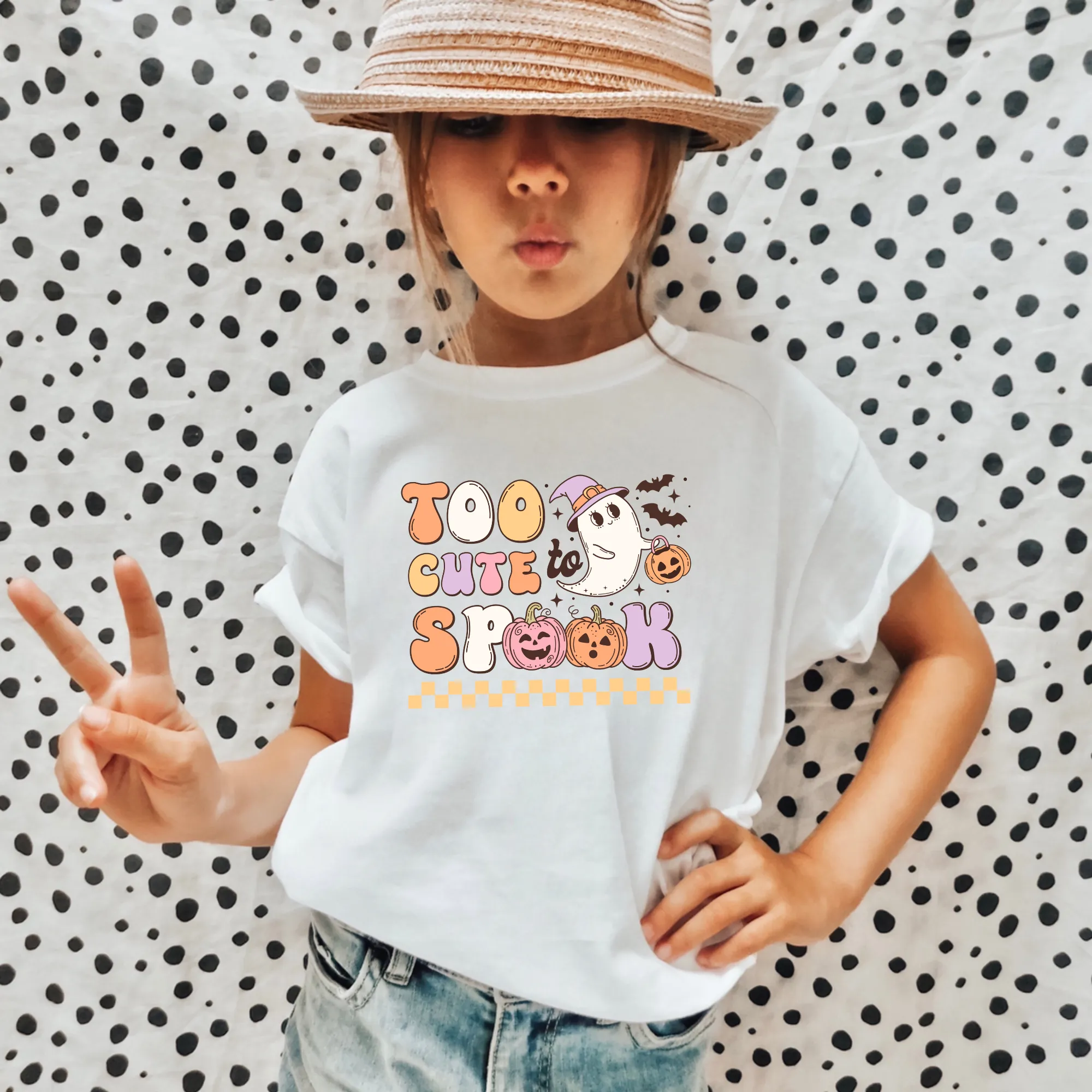 Too Cute Too Spook | Kids Halloween Shirt