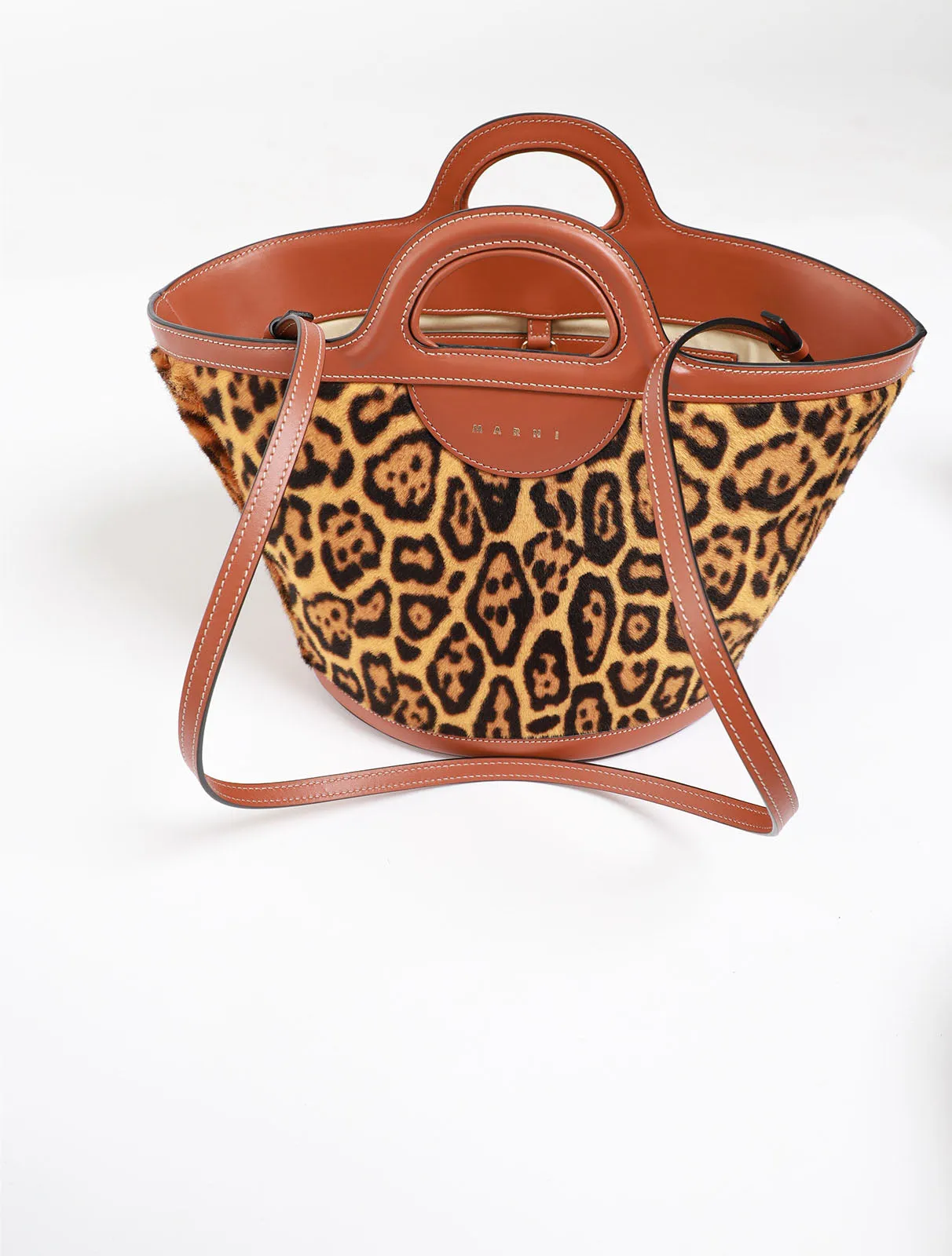 Tropicalia Leopard Small Tote Bag