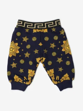 Versace Baby Joggers in Navy