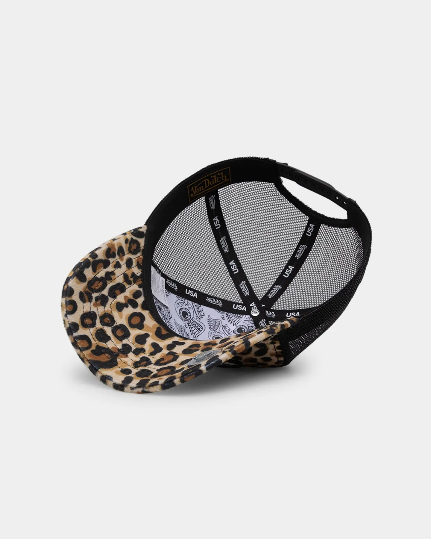 Von Dutch Leopard Trucker Leopard