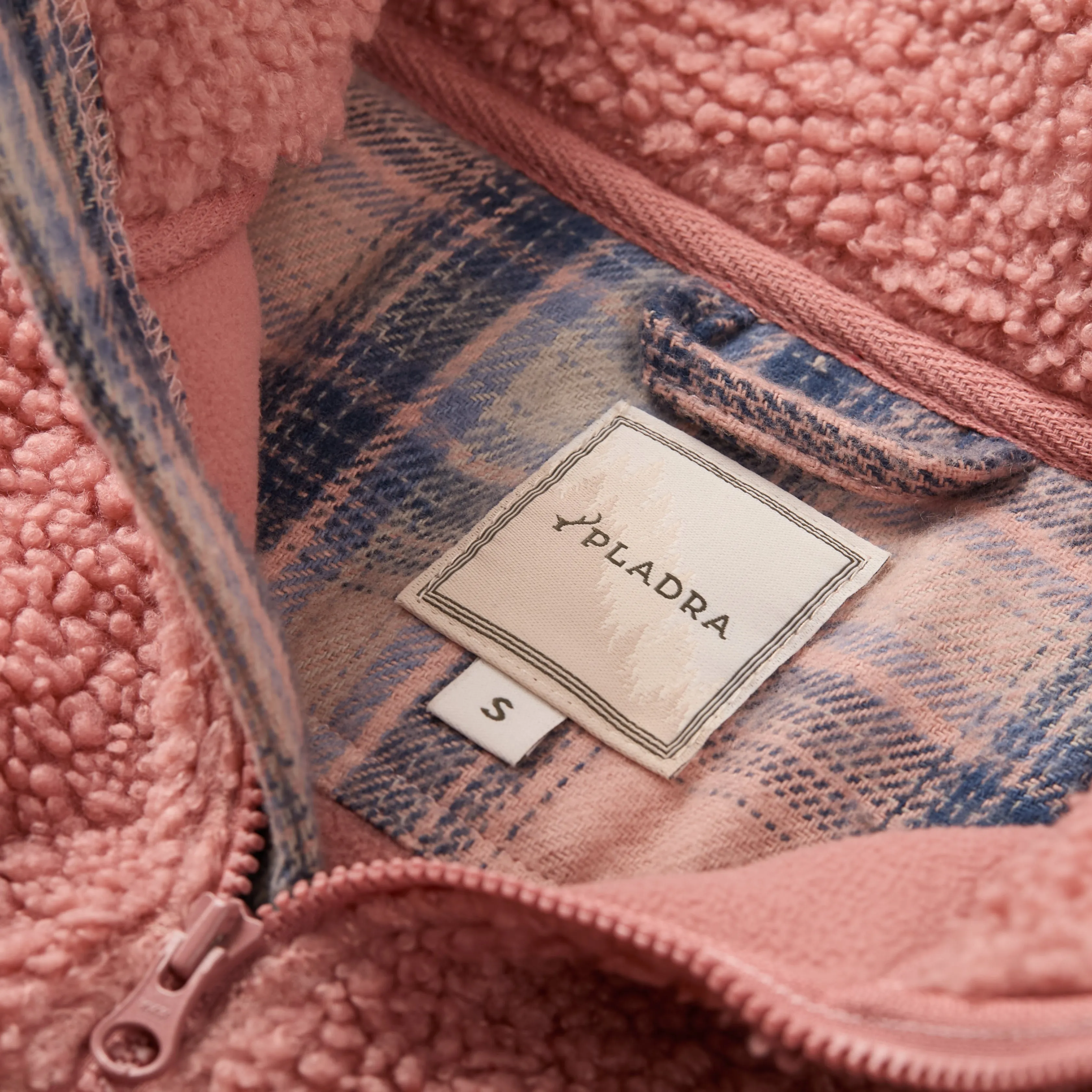 Women's Jenner Sherpa Fleece- Coral Pink