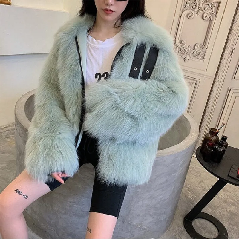 Women's Winter Thick Warm Coat With Fox Fur