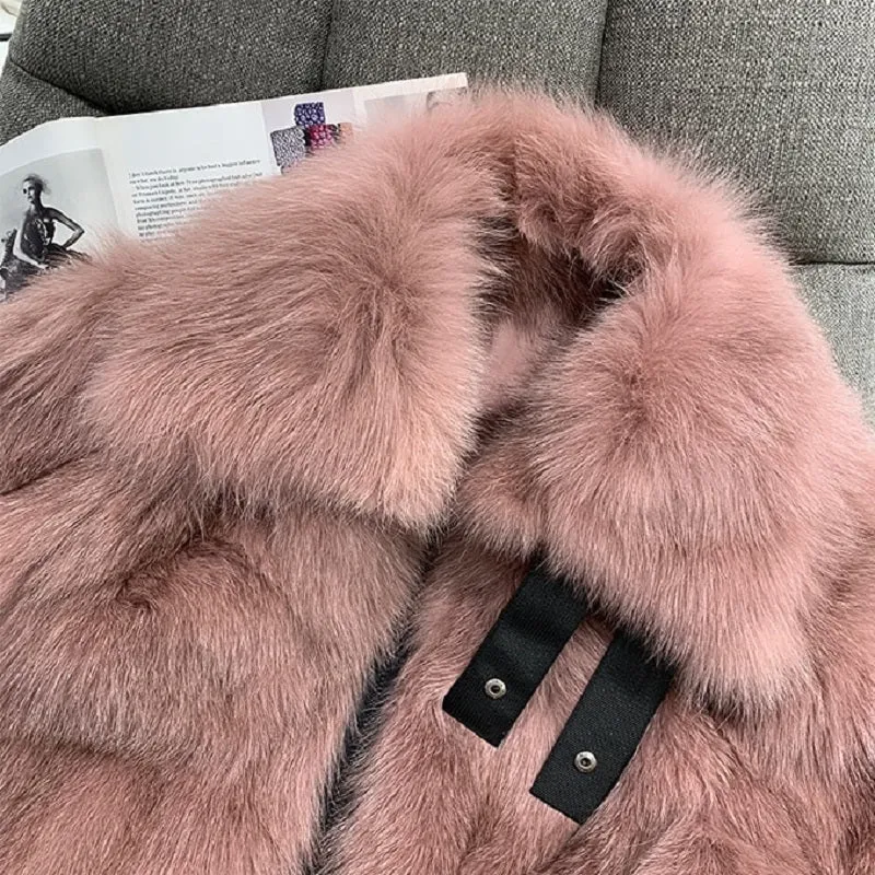 Women's Winter Thick Warm Coat With Fox Fur